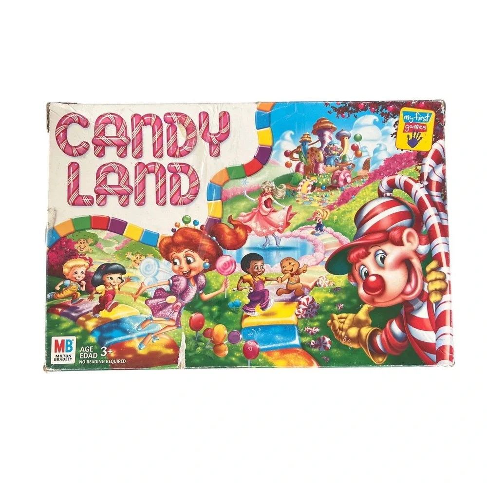 Candy Land Board Game 2004 Milton Bradley Hasbro My First Games 04700 Complete